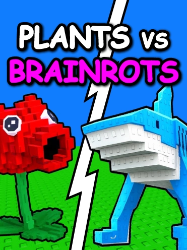Plants vs Brainrots Art