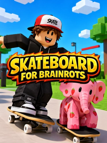 Skateboard for Brainrots Art