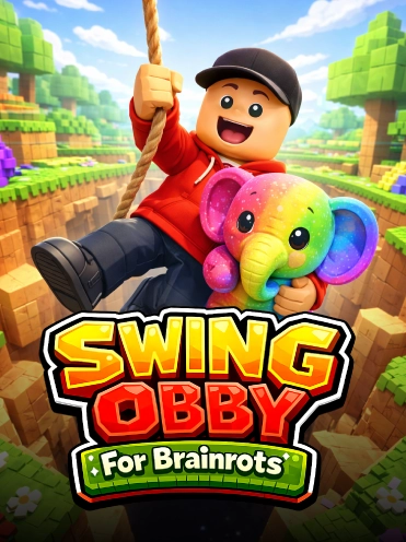 Swing Obby for Brainrots Art