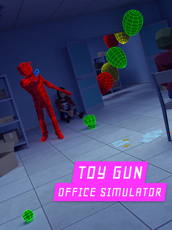 Toy Gun Office Simulator