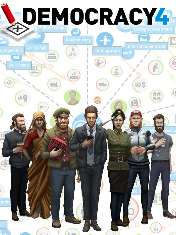 Democracy 4 (PC) - Steam Key - EUROPE