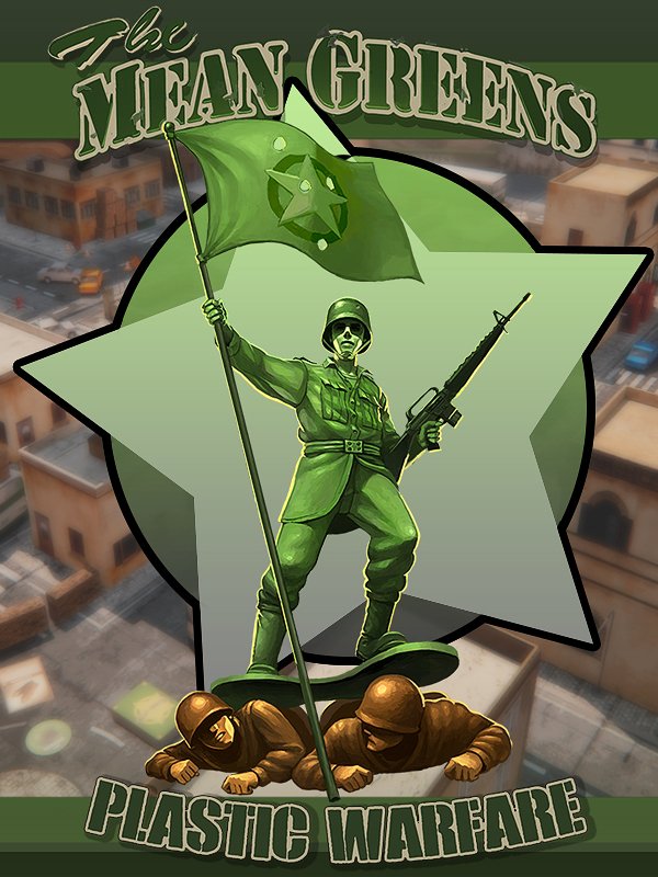 The Mean Greens - Plastic Warfare