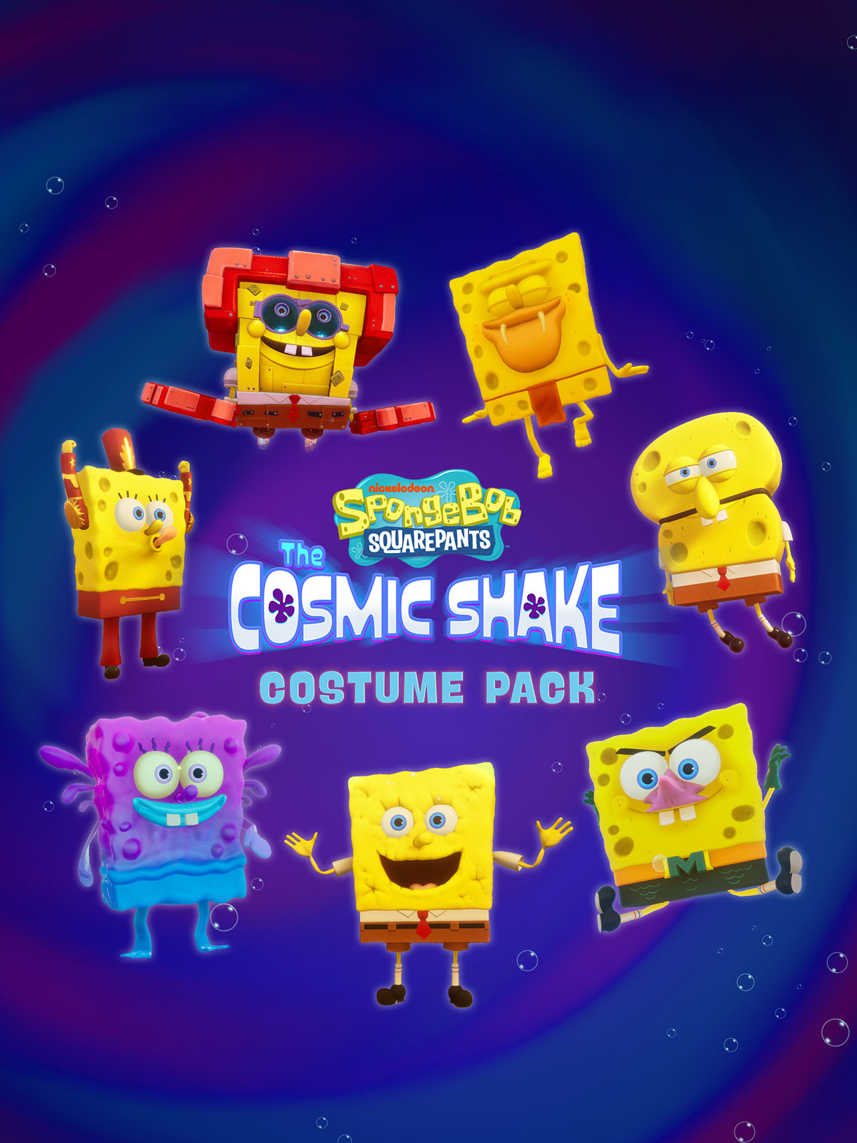 SpongeBob SquarePants: The Cosmic Shake - Costume Pack (PC) - Steam Key - GLOBAL
