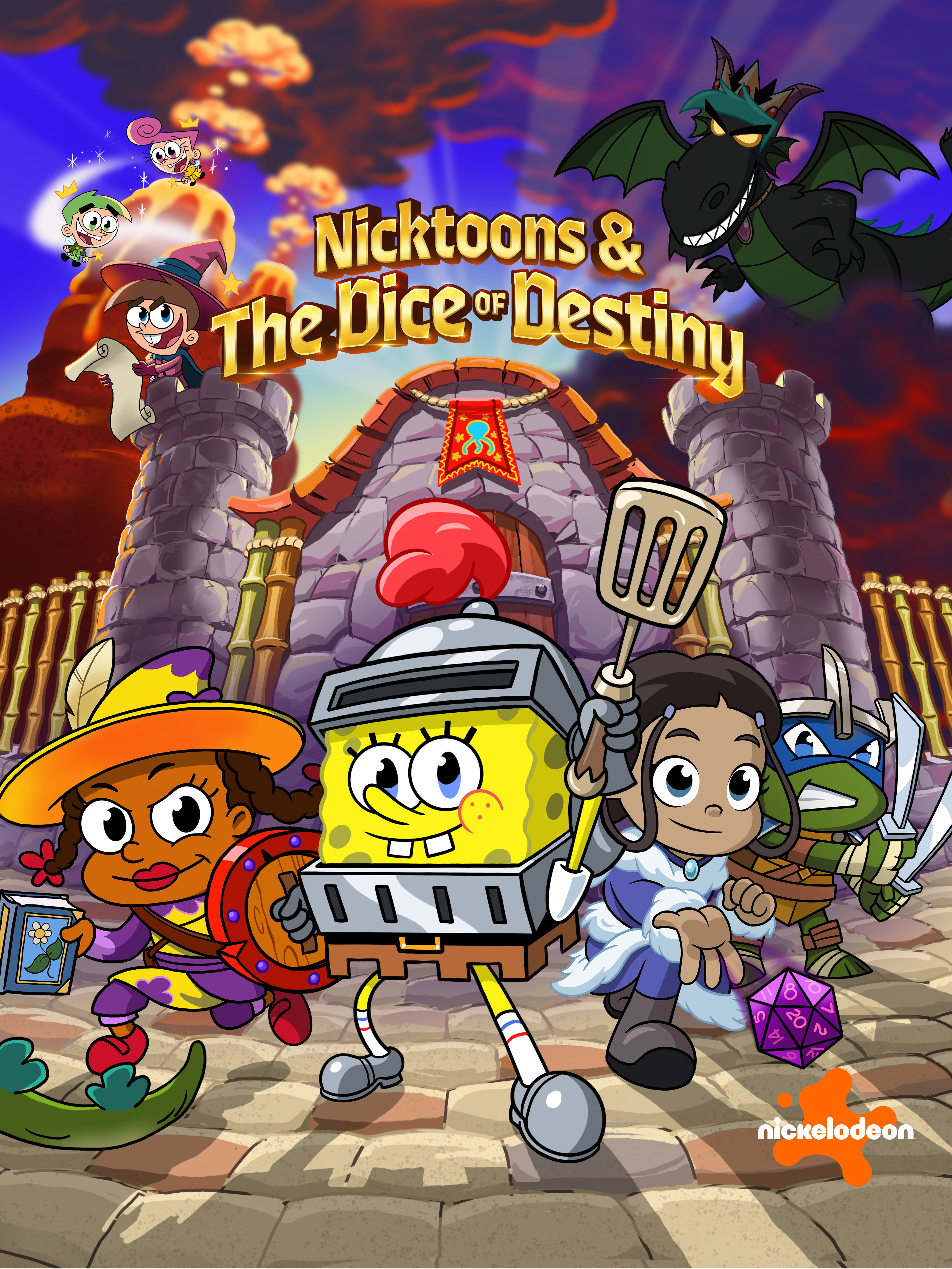 Nicktoons & The Dice of Destiny (PC) - Steam Key - GLOBAL