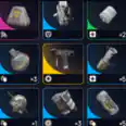 10 SURVIVOR + 10 MEDIUM SHIELD + 30 Showstopper + 30 Heavy Fuze Grenade + 30 smoke + 30 TRIGGER NADE +50 HERBAL + 50 Surge Shield Rechar + 5 snaphook