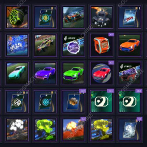 🌟 Rocket League 🌟 Twitch Drops ✅ 79 ITEMS 🔴 RLCS 2025 x33 🔴 11 Very Rare + 11 Import + 11 Exotic 🌟