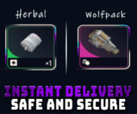 100x Herbal bandage + 20x Wolfpack