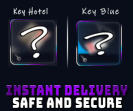 5x Random Hotel key Room + 10x Random Blue key
