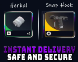 100x Herbal bandage + 20x Snap Hook