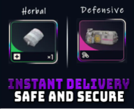 10x Tactical Mk3 Defensive + 50x Herbal Bandage