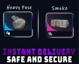 10x Tactical MK3 Smoke + 30x Heavy fuse grenade