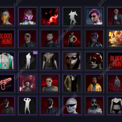 ✅ Vampire: The Masquerade - Bloodhunt 🌟 🔴 41 ITEMS ✅ Twitch Drops 🌟