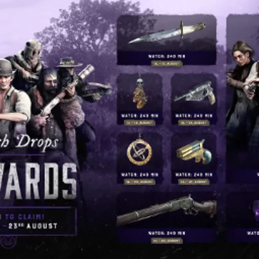 🌟 Hunt: Showdown ✅ 7 RANDOM HUNTERS 🔴 138 CRATES + CHARMS/SKINS 🔴 199 ITEMS 🌟 Twitch Drops 🌟