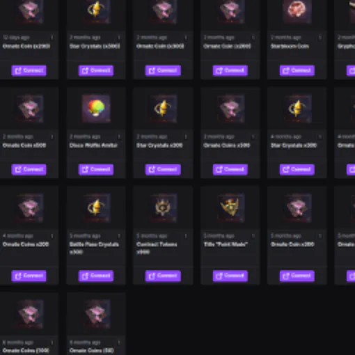 ✅ Throne and Liberty ✅ 7650 Ornate/Startree Coins 🔴 3700 Tokens/Crystals 🔴 788 ITEMS 🌟Twitch Drops🌟