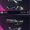 10 BOBCAT IV Best attch 10 Tempest IV Best attch 10 Looting MK.3 Survivor Augment 10 Medium Shield 30 Trigger nade 50 herbal