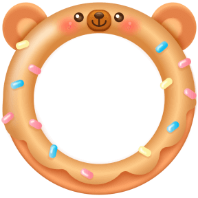 Doughnut Bear avatar decoration | 🔥Cheap Decoration $4.99