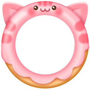 Doughnut Cat avatar decoration | 🔥Cheap Decoration $4.99