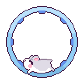 Hammy (Blue) avatar decoration | 🔥Cheap Decoration $4.99