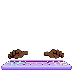 Keyboard Warrior (Dark) avatar decoration | 🔥Cheap Decoration $4.99