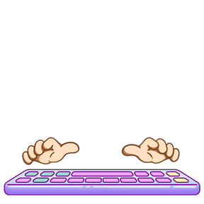 Keyboard Warrior (Light) avatar decoration | 🔥Cheap Decoration $4.99