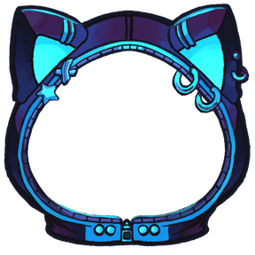 Neon Cat Hoodie (Blue) avatar decoration | 🔥Cheap Decoration $4.99