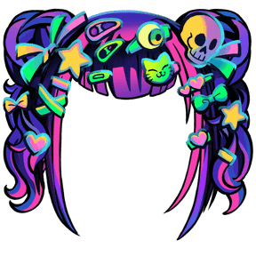 Neon Decora Hair avatar decoration | 🔥Cheap Decoration $4.99