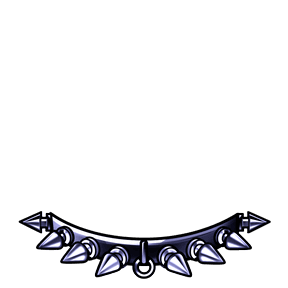 Neon Spike Choker (Black) avatar decoration | 🔥Cheap Decoration $4.99