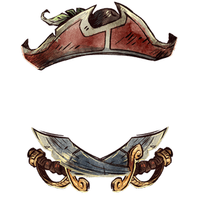 Pirate Captain Avatar | 🔥Cheap Decoration $4.99