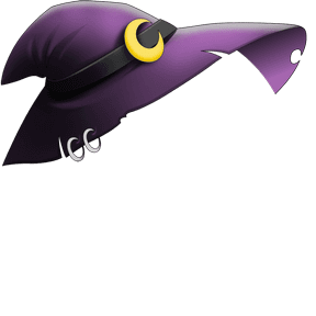 Plum Witch Hat avatar decoration | 🔥Cheap Decoration $4.99