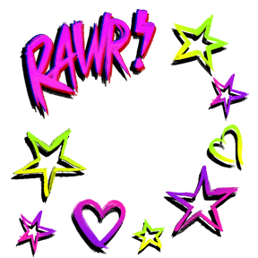 Rawr xD avatar decoration | 🔥Cheap Decoration $4.99