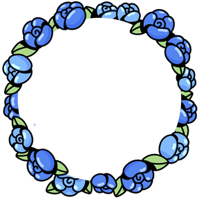 Ring of Roses (Blue) avatar decoration | 🔥Cheap Decoration $4.99