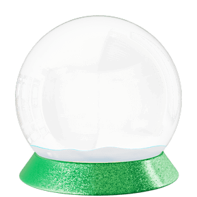 Snow Globe (Green) avatar decoration | 🔥Cheap Decoration $4.99