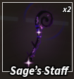 SAGE'S STAFF / SAGES STAFF / SAGE STAFF - FISCH