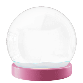 Snow Globe (Pink) avatar decoration | 🔥Cheap Decoration $4.99
