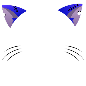 Spooky Cat Ears (Midnight) avatar decoration | 🔥Cheap Decoration $4.99
