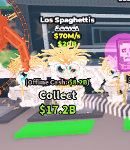 Steal A Brainrot > Los Spaghettis