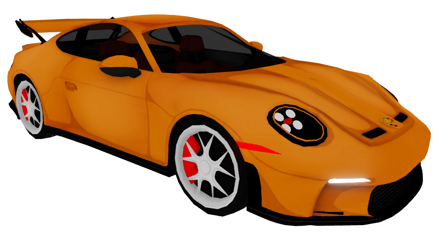 811 Turbo S (Orange) - DA HOOD