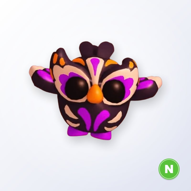 🦉 Adopt Me | Neon Grave Owl 🔹  Fast & Secure Delivery ✅