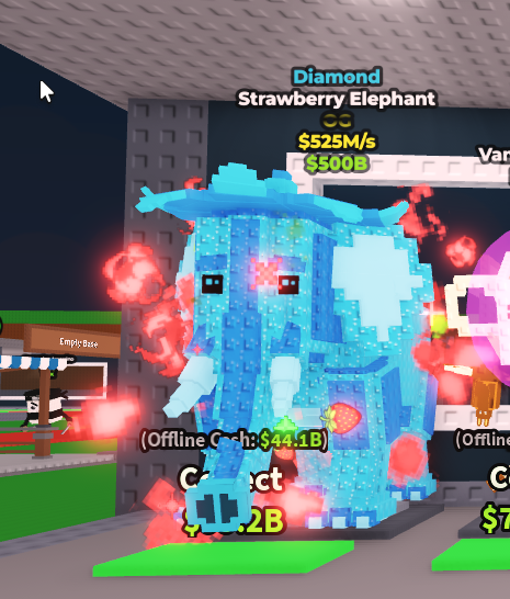Diamond Strawberry Elephant 525M/S