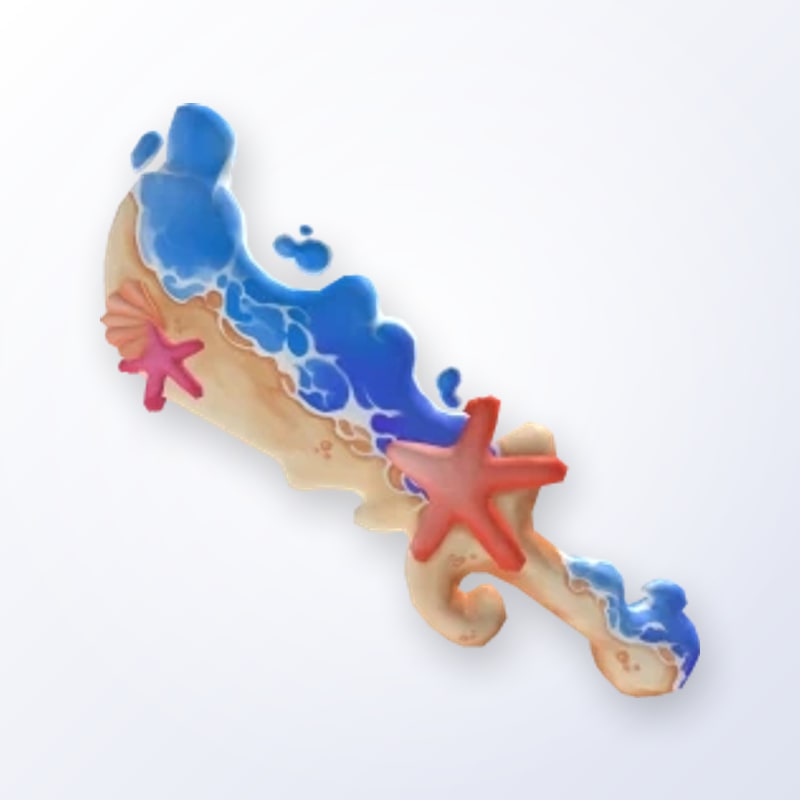 Beachy Knife [MM2 Instand Delivery | Murder Mystery 2