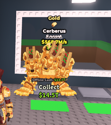 Gold Cerberus 568M/S ✅Instant Delivery