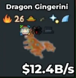 dragon gingerini 12.4b 6 traits