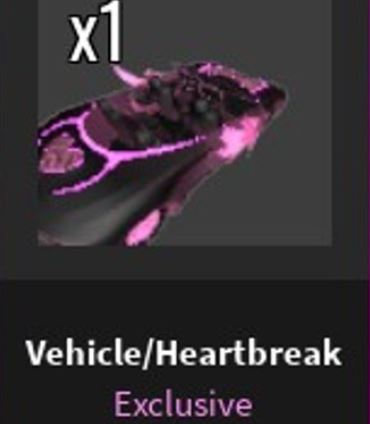 HEARTBREAK VEHICLE/CAR 🌀
