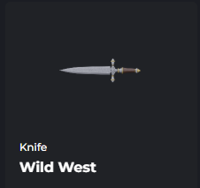 Wild West Knife | Da Hood