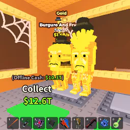 Gold Burguro and Fryuro 1.4B/s