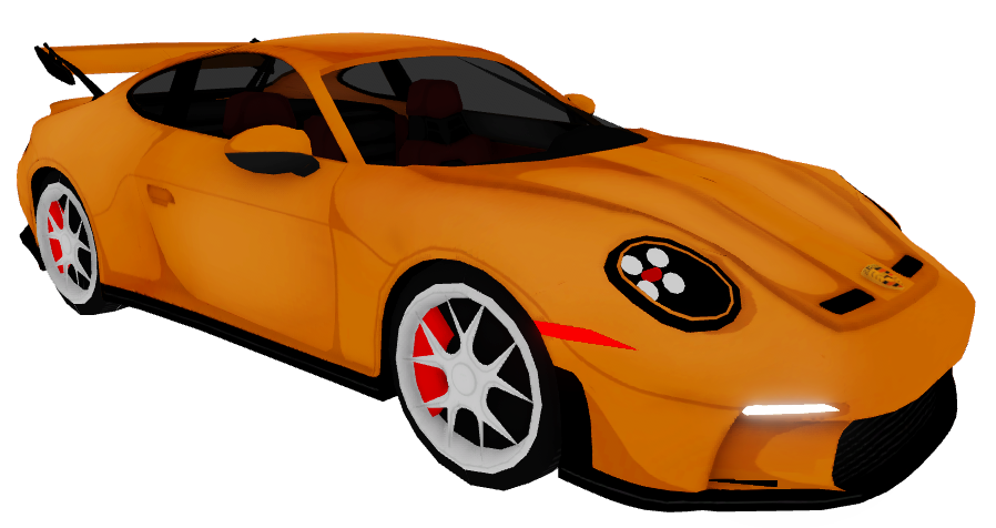 811 Turbo S (Orange) - DA HOOD