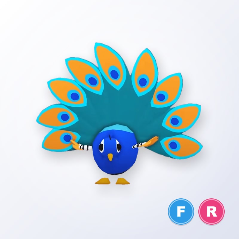 ⚡ Peacock (FR) – Adopt Me Legendary Pet | Instant Delivery | Safe & Reliable Seller 💯