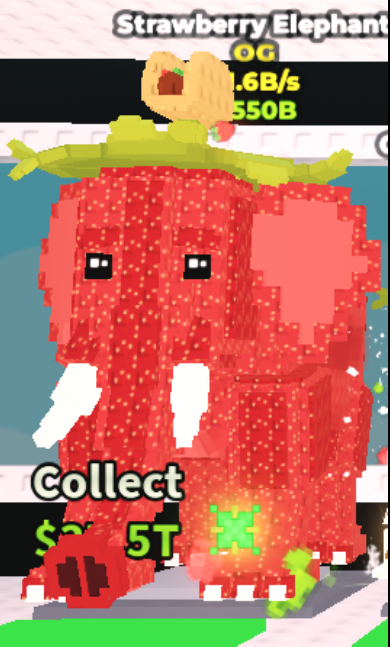 ⚡ Strawberry Elephant 1.6 B/s✨ [OP TRAIT] 🔥❤️‍🔥- ✅INSTANT DELIVERY✅