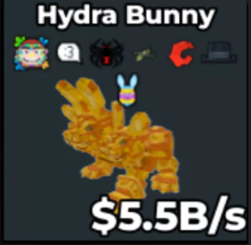 5.5B/s | Hydra Bunny | GOLD