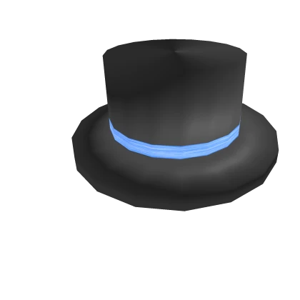Blue Banded Top Hat